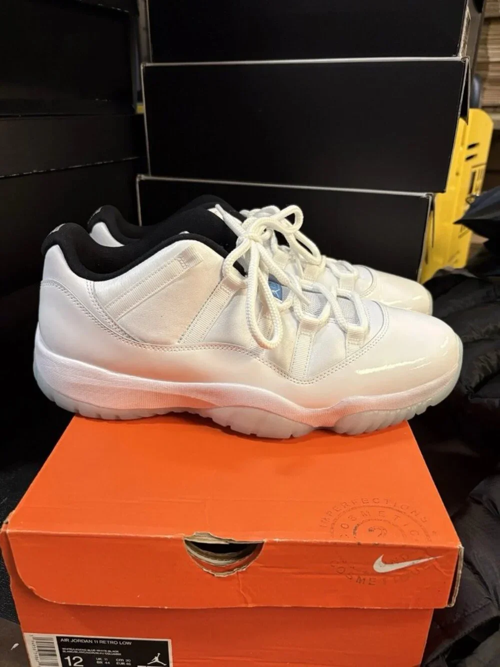 WORN Men’s Air Jordan 11 Low Legend Blue (B-Grade) AV2187-117 Size 12 WITH BOX